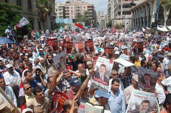 Middle East, July 19: Egypt — 1000s Protest For and Against Morsi