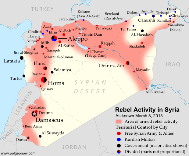 Syria, July 22: The Kurdish Fight With Insurgents Escalates