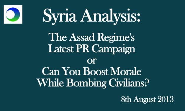 Syria Video Analysis: The Assad Regime’s Latest PR Campaign