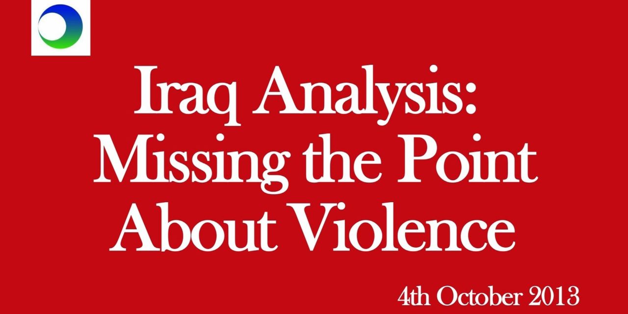 Iraq Video Analysis: Missing the Point About Violence