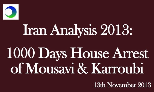 Iran Video Analysis: The 1000-Day Detention of Opposition Leaders Mousavi, Karroubi, & Rahnavard