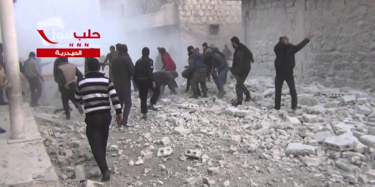 Syria Today, Dec 16: Regime Resumes Bombing of Aleppo, After 100+ Killed at Weekend