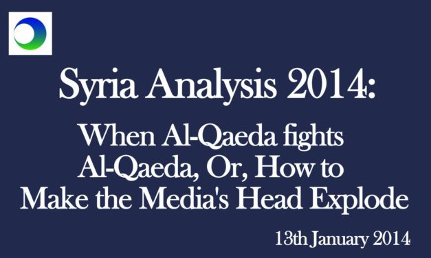 Syria: When “Al Qa’eda” Fights “Al Qa’eda”
