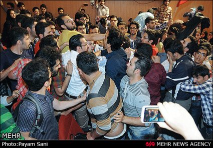 IRAN STUDENTS FIGHTING
