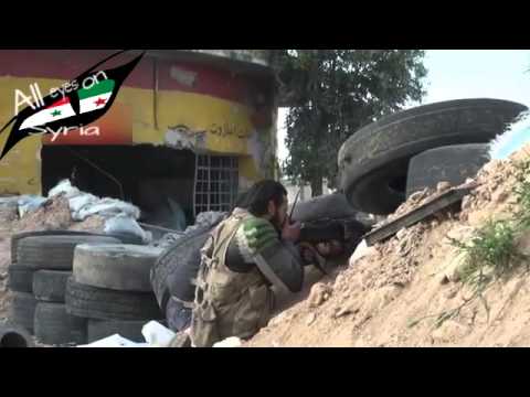 Syria 1st-Hand: Aleppo — Regime Troops on Insurgent Offensive, Hezbollah, and Militia “Criminals and Cowards”