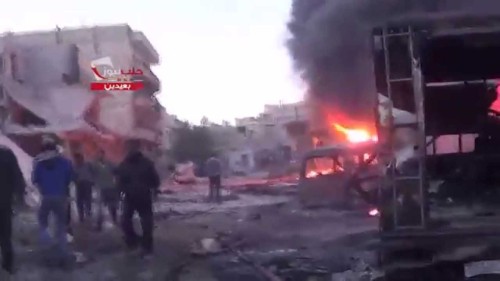Syria Daily, April 21: Regime Barrel-Bombs Aleppo