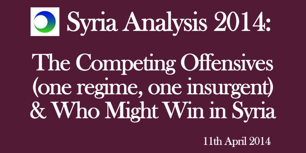 Syria Video Analysis: Who’s Winning? — The Story of 2 Competing Offensives