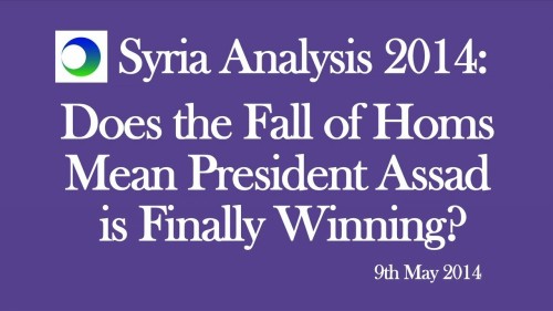 Syria: Does Fall of Homs Mean Assad is Winning?