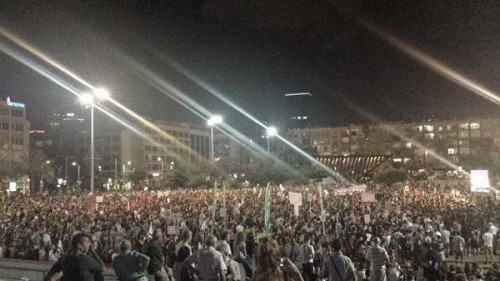 Gaza Daily, August 17: 10,000+ in Israel Rally for Peace, But No Advance in Talks