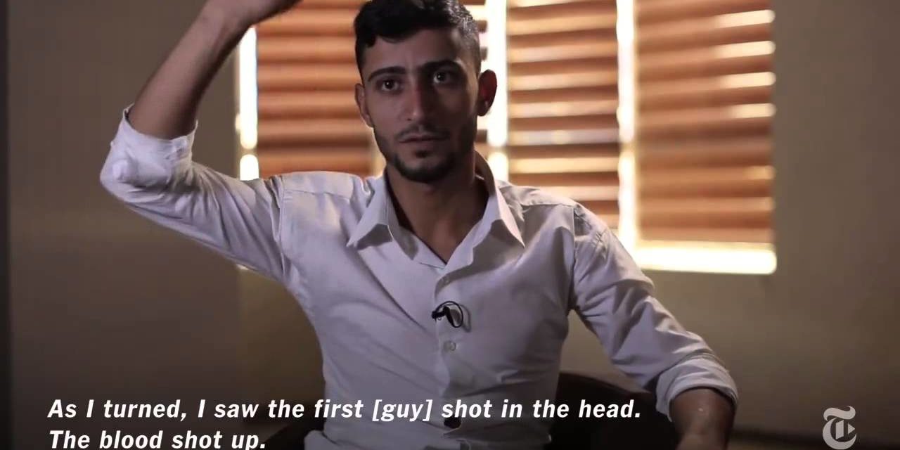 Iraq Video Feature: The Man Who Survived the Islamic State’s Massacre Near Tikrit