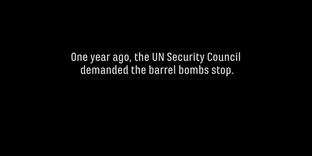 Syria Video Feature: Assad’s Deadly “Barrel Full of Lies”
