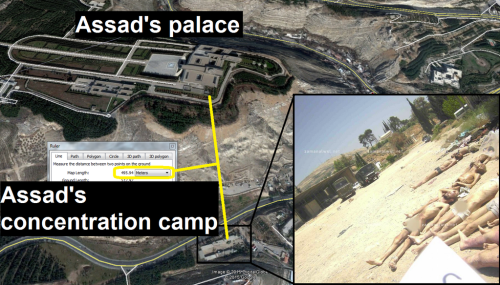 Syria Feature: A Regime “Torture Camp” Only 500 Meters from Assad’s Presidential Palace?
