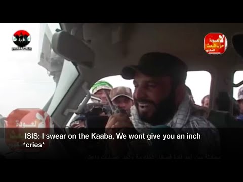 Iraq Video: Shia Militiaman Informs Crying Islamic State Fighters of the Death of Their Commander