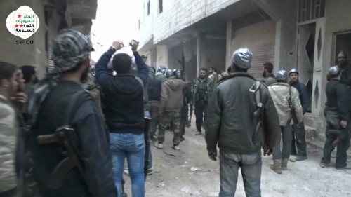Syria Feature: Rebels Try to Defeat Islamic State in Northern Damascus Suburbs