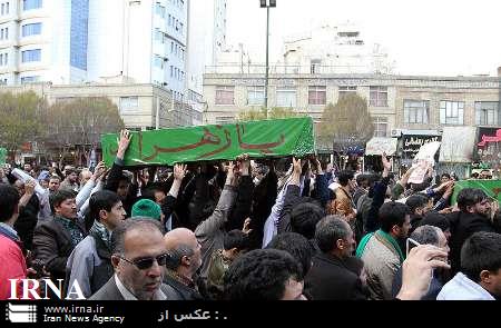 IRAN FUNERAL SOLDIER KILLED SYRIA
