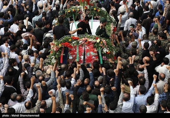 IRAN SOLDIERS FUNERAL