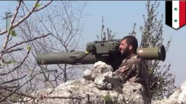 SYRIA REBEL US TOW