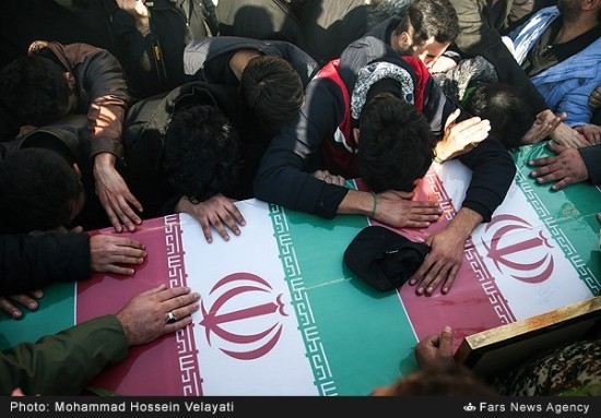IRAN SOLDIER FUNERAL 11-15