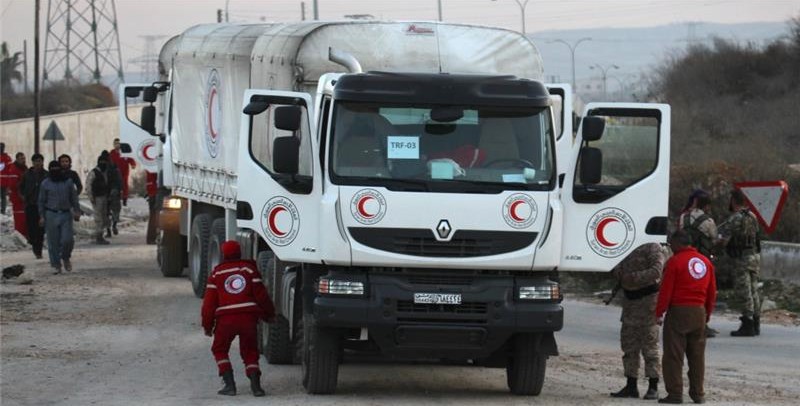 Syria Daily, Feb 18: Humanitarian Aid Sent to Some Besieged Areas