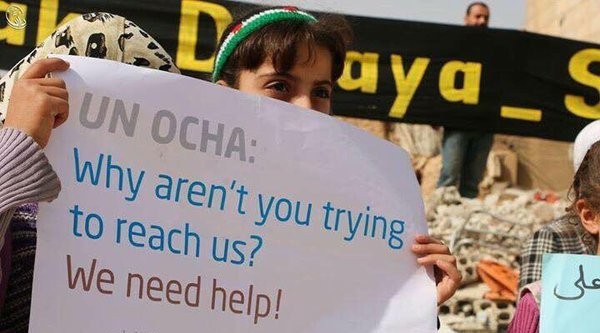 Syria Feature: “Kneel or Starve” — Besieged Darayya Faces Defeat