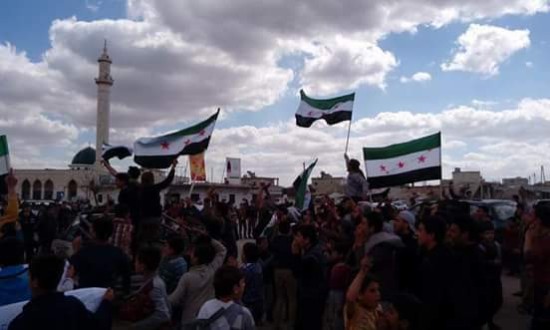 SYRIA PROTEST 11-03-16