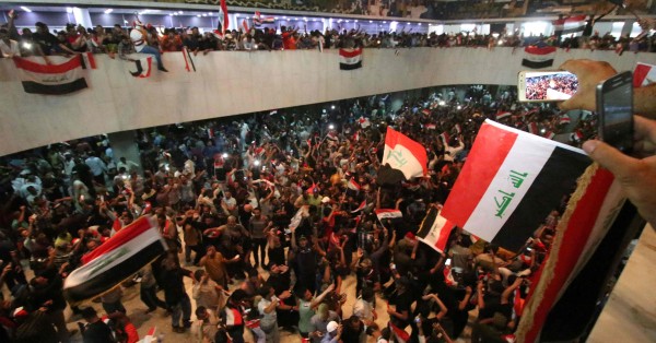 Iraq Feature: Protesters Take Over Parliament