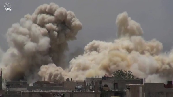 Syria Daily: Token Aid, Then Constant Barrel Bombs on Darayya