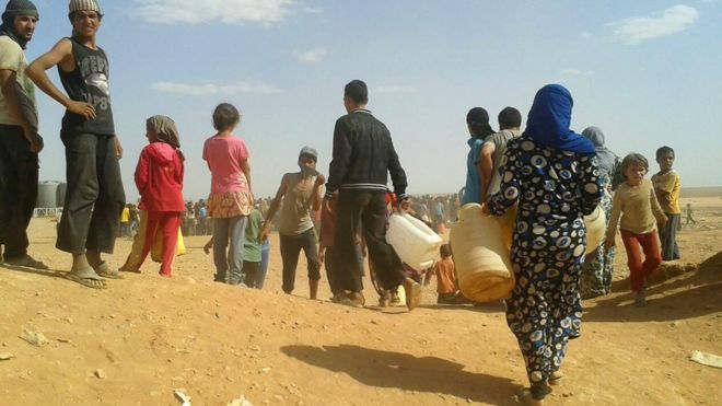 Syria Feature: Refugees Near Jordan’s Border Struggle to Survive — and Now There’s No Water