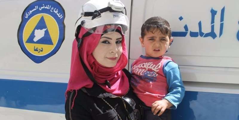 Syria Feature: A Woman in the White Helmets — “I Want to Save Lives”