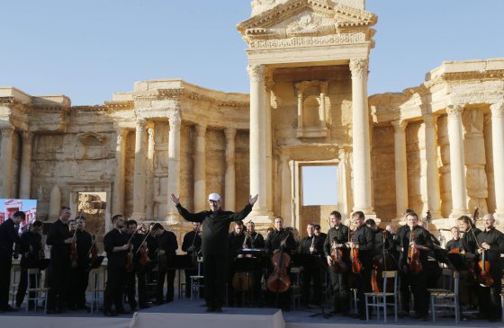 Mariinsky Orchestra concert in Palmyra