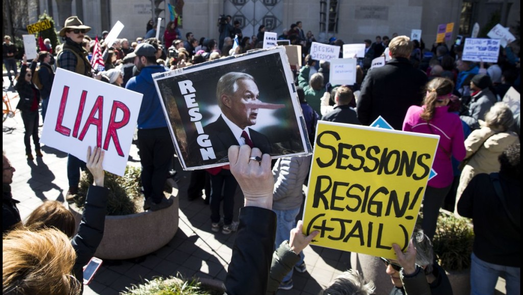 SESSIONS PROTEST