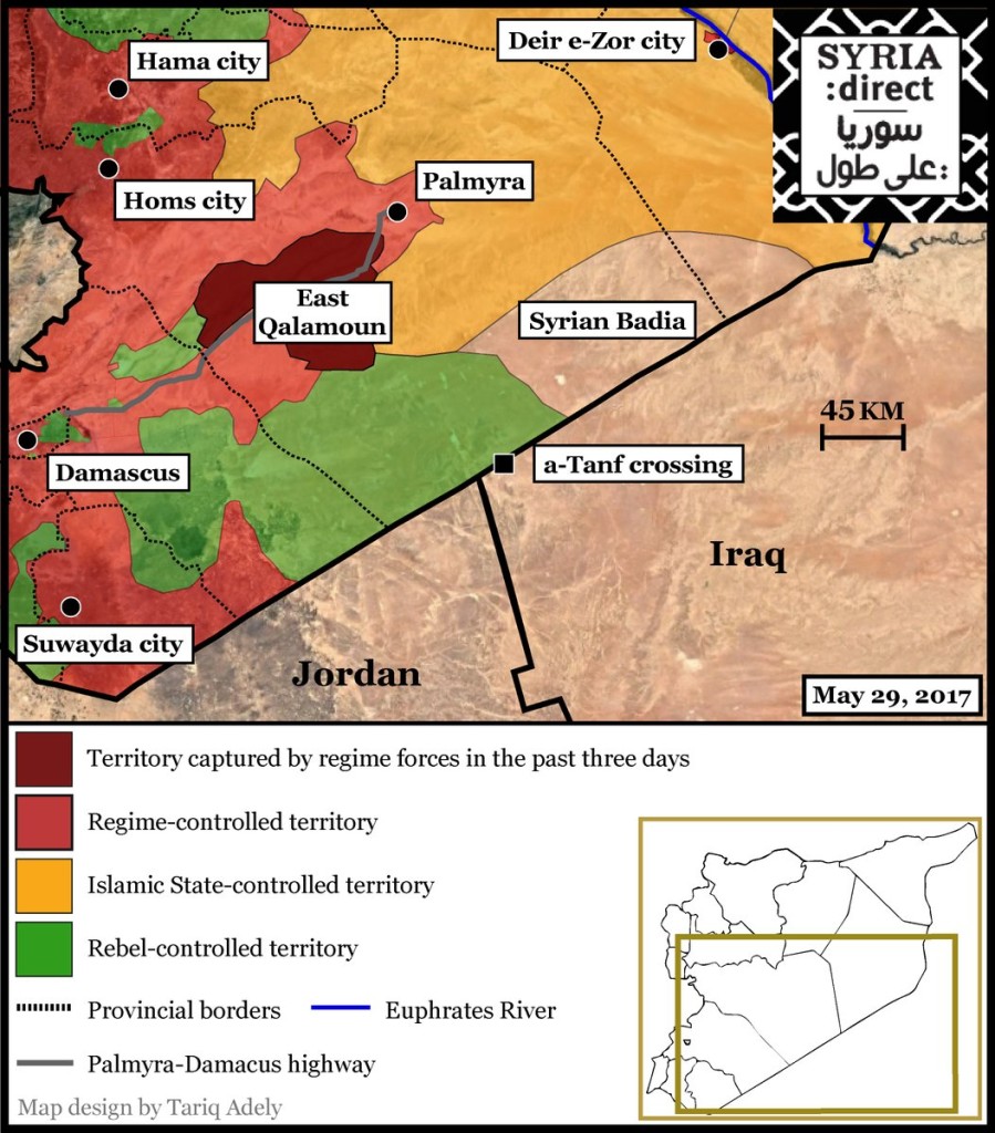 EASTERN SYRIA MAP 29-05-17