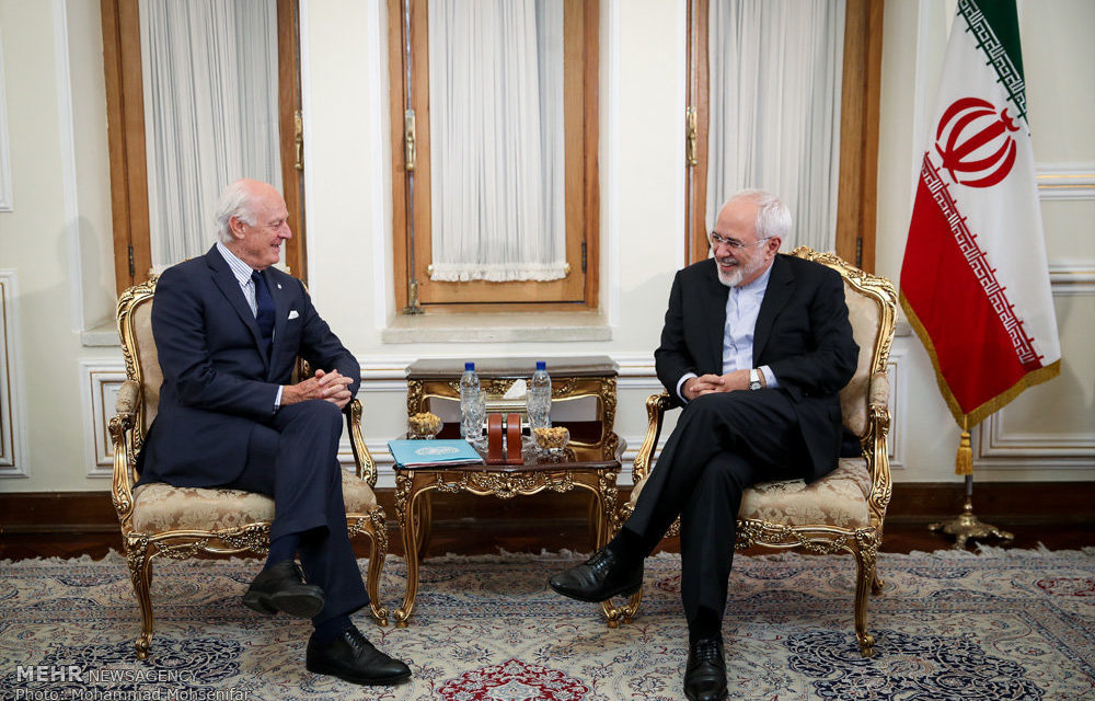 Iran Daily: UN Envoy for Syria Visits Tehran