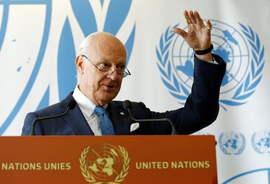 Syria Daily: UN’s De Mistura Wags Finger at Opposition — “You Can’t Win”