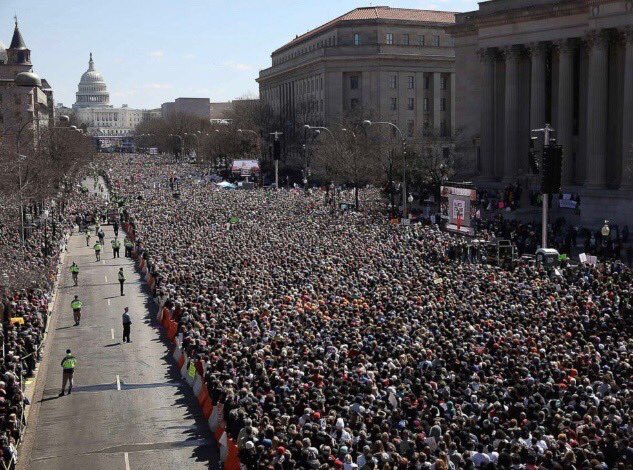 TrumpWatch, Day 429: March for Our Lives — 100,000s Rally for Gun Control