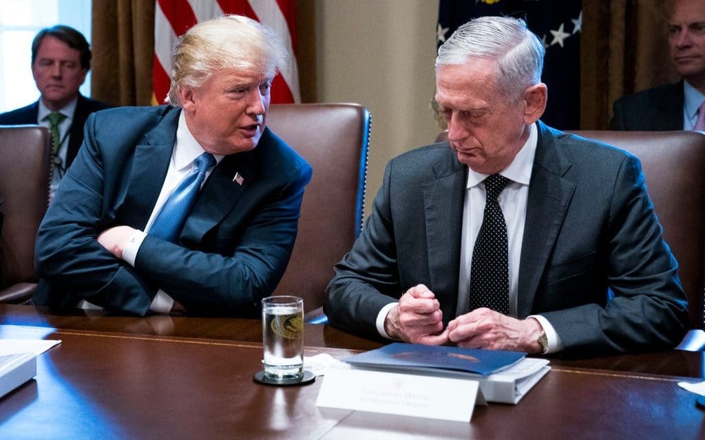 TrumpWatch, Day 604: Trump Turning Against Defense Secretary Mattis?