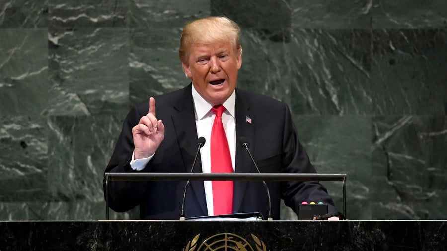 TrumpWatch, Day 614: Trump Presents “Trump First” to UN General Assembly