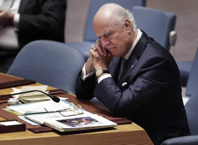 Syria Daily: UN Envoy De Mistura Resigning