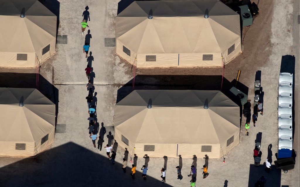Trump’s “Zero Tolerance”: Immigrant Children Moved at Night to An Unregulated Texas Tent City