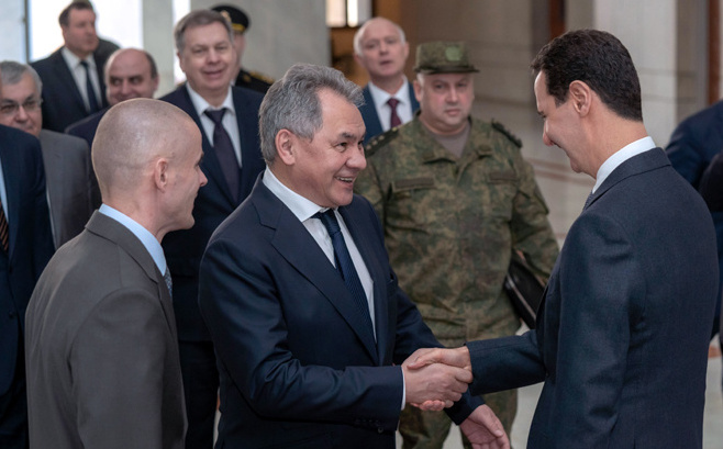 Syria Daily: Assad Hosts Russian Defense Minister, Amid Tension Over Partition and Reconstruction