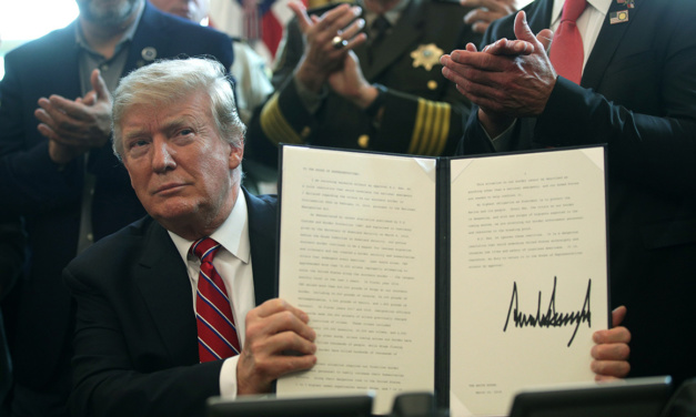 TrumpWatch, Day 785: Trump Issues Veto for His “National Emergency” and The Wall