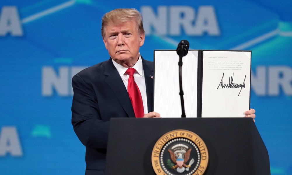TrumpWatch, Day 827: In NRA Speech, Trump Pulls US Out of Conventional Arms Treaty