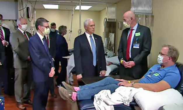 What Coronavirus? Pence Defies Hospital Policy, Refuses to Wear Mask