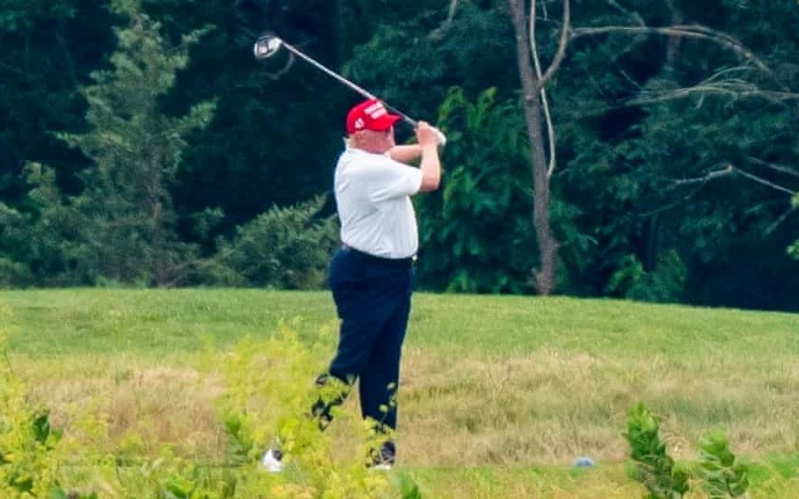 TrumpWatch, Day 1,255: Coronavirus — Pence Cancels Campaign Trips, Trump Plays Golf