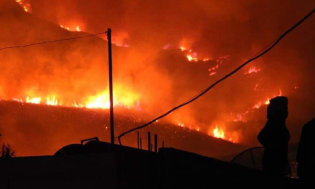 UPDATED: Forest Fires Spread Across Northwest Syria