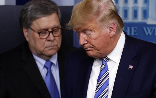 Trump’s Protector Barr Quits
