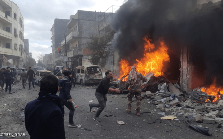 12 Civilians Killed in Latest Car Bombings in Northwest Syria