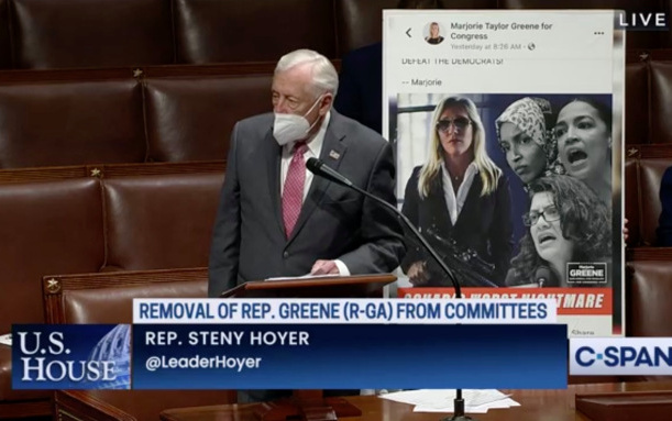 House Removes Conspiracy Theorist Greene from Committees
