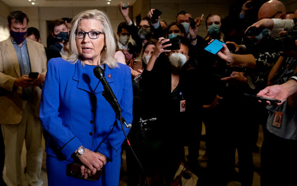 UPDATED: Trumpists Remove Rep. Cheney from House GOP Leadership