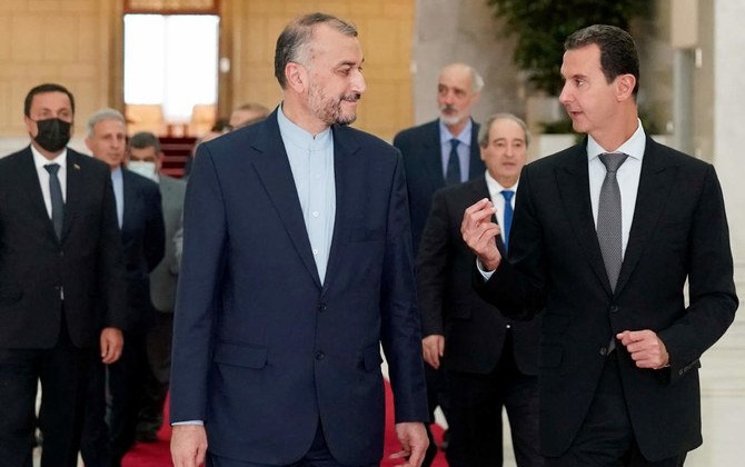 UPDATE: Amid Economic Crisis, Assad Regime Poses With Iran Meeting
